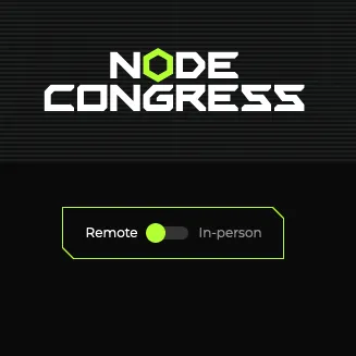 Titelbild von Node Congress 2023